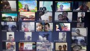 Các bé làm quen với các hình thức tương tác Online